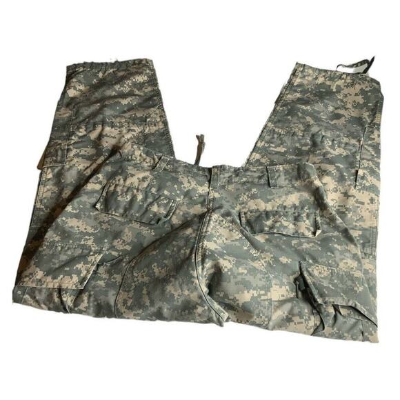 U.S Army Mens Official Combat Uniform Trouser Size Medium Short Camouflage Pants - Picture 6 of 9